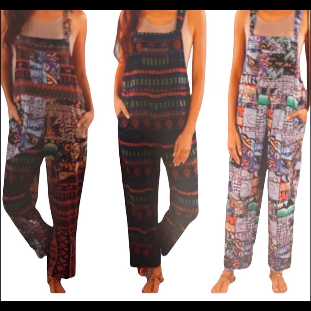 NWT. S/M. OVERALLS by Sacred Threads CL/GR02. 221246